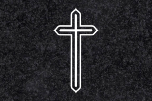 Diseño para Grabado Cruz doble 018