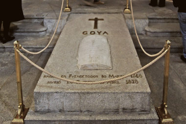 El lugar donde está enterrado Goya